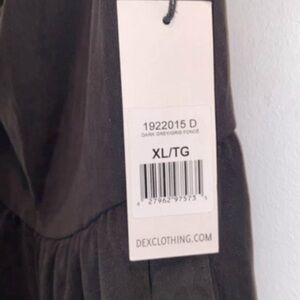 Dex Charcoal Dress XL